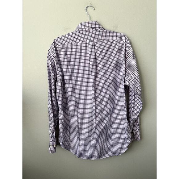 Lauren Ralph Lauren Mens Dress Shirt Classic Fit Non Iron Checked Button Down - Picture 9 of 10